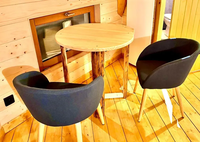 Деревянный коттедж La Cle De L Insolite Hudiviller